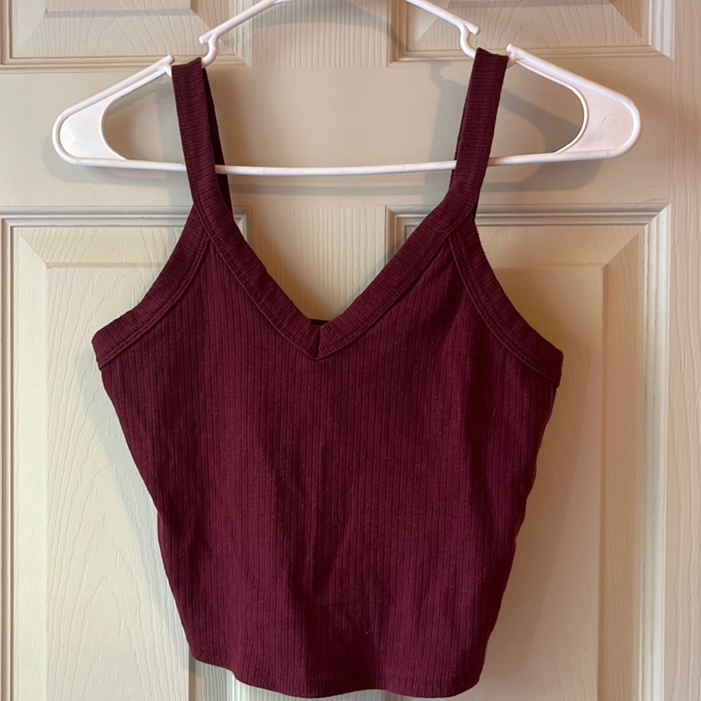 red tank top